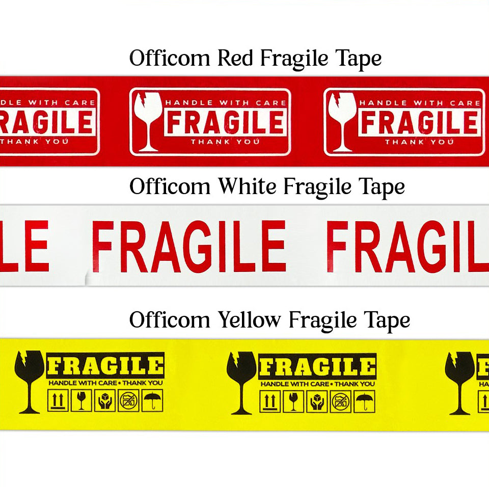 Fragile Tape 200 / 100 / 50 meters Packaging Tape Fragile Packing Tape Strong Adhesive