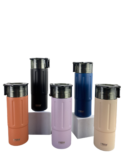 Original Tyeso Vacuum Insulated Tumbler Handheld Sports Thermos Cup 480ml/600ml