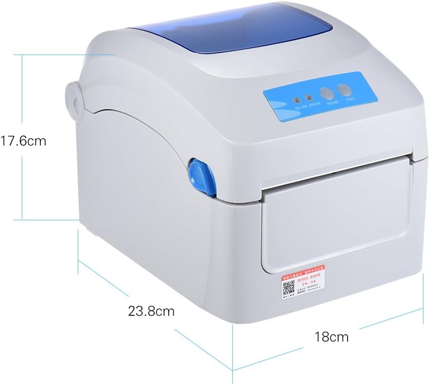 GP1324D GPrinter Waybill Printer Thermal A6 Barcode Label FREE 600pcs FOLD Waybill Sticker