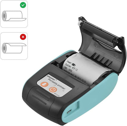 Officom PT-210 Portable Receipt Printer Wireless Bluetooth Thermal Printer Handheld 58mm FREE POUCH