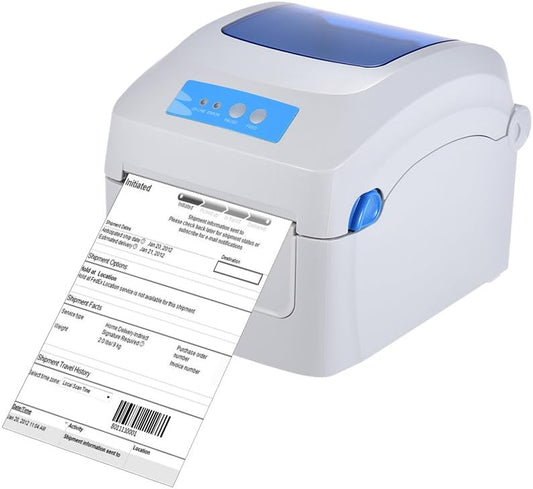 GP1324D GPrinter Waybill Printer Thermal A6 Barcode Label FREE 600pcs FOLD Waybill Sticker