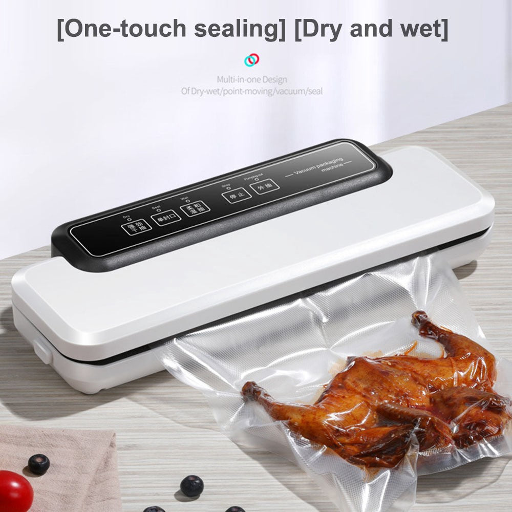 Household Food Vacuum Sealer Machine D05  Heat Sealing Machine Impulse FREE 7pcs VACUUM SEALER BAGS