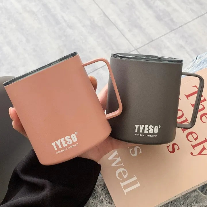 Original Tyeso Mug Vacuum Insulated Tumbler Hot And Cold Thermoflask Stainless Steel Water Bottle