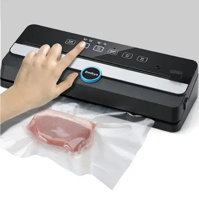 Household EMILIYA E2901 Food Vacuum Sealer Machine Heat Sealing Machine Impulse FREE VACUUM SEALER BAGS