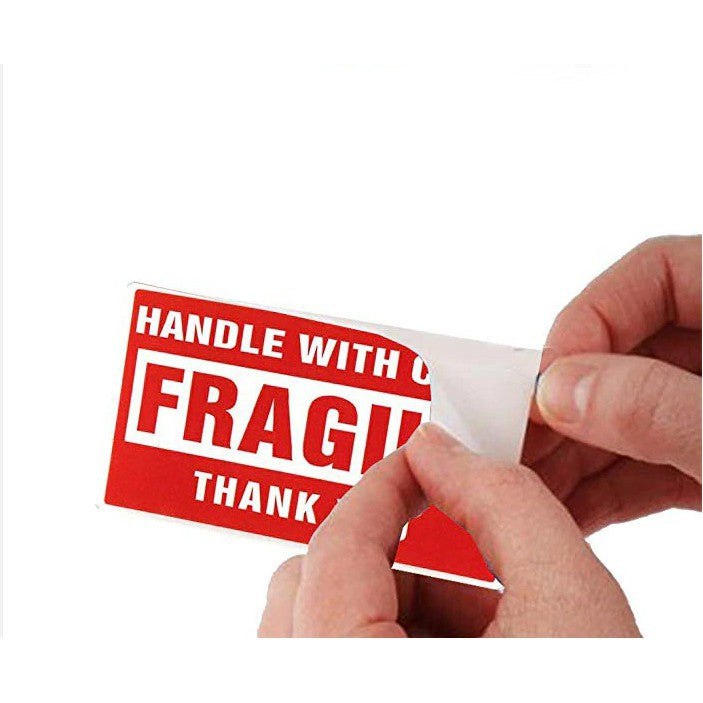 Fragile Stickers 500pcs/Roll 2 x 3 inches Handle with Care Packing Labels