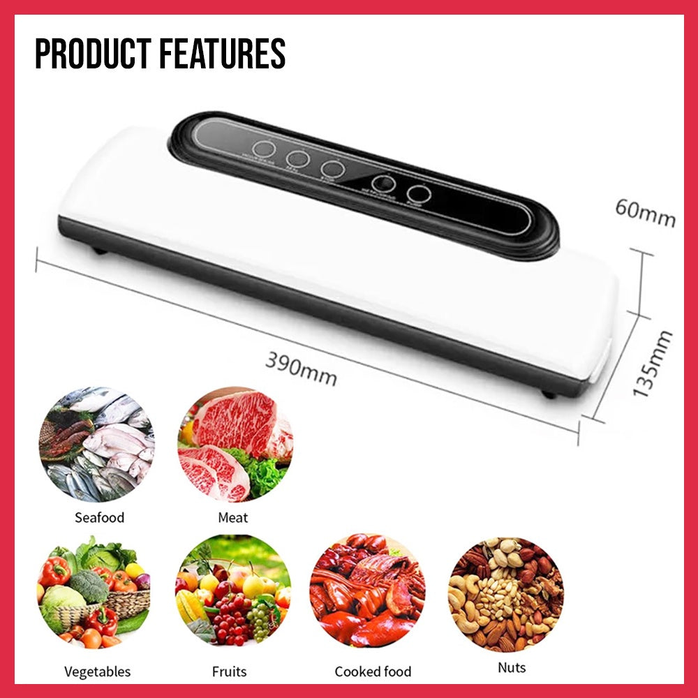 Vacuum Sealer DTM-600 Household High Quality Food Vacuum Packaging Machine With Vacuum Bags