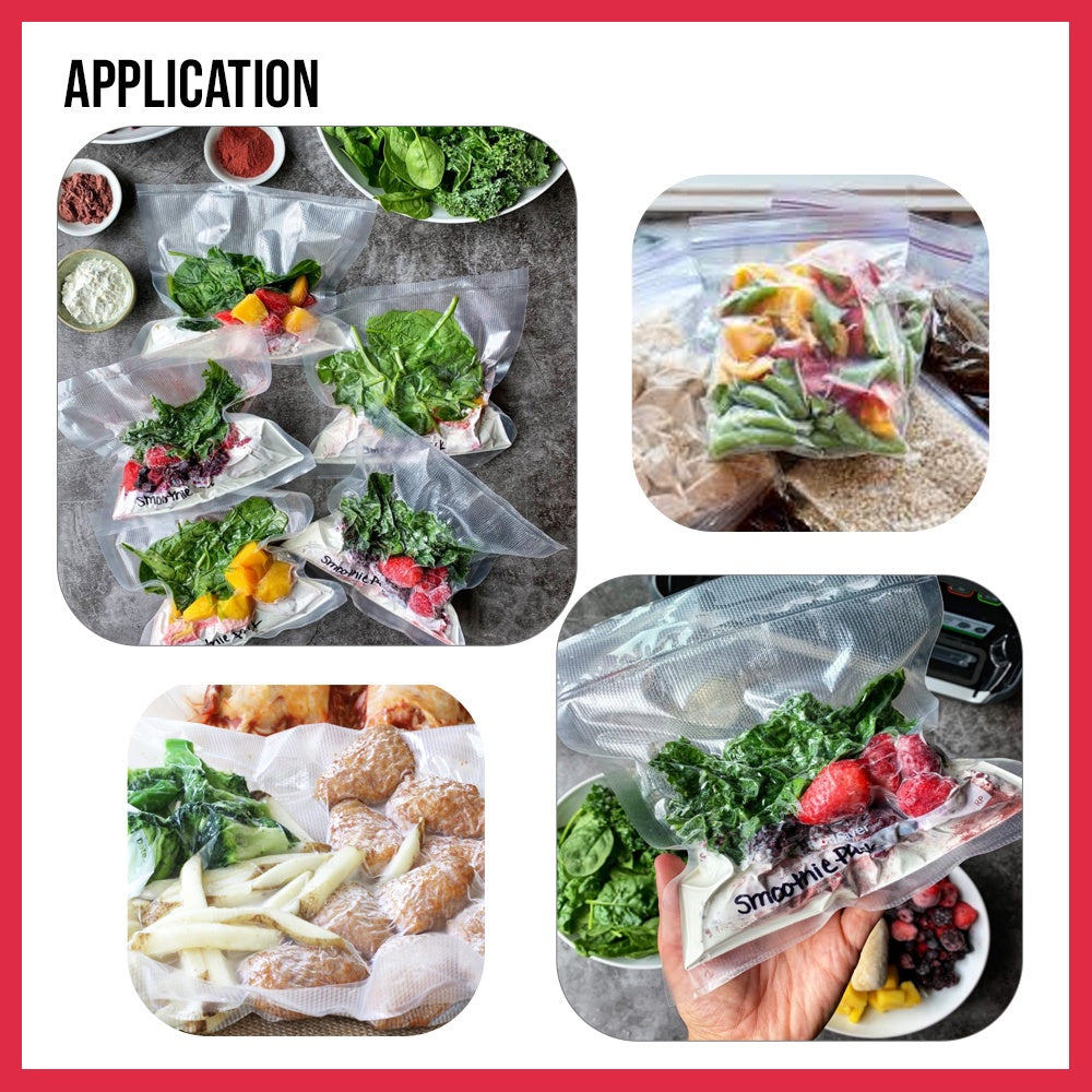 Vacuum Food Sealer Household Vacuum Seal Vacuum Packaging Machine ZX-2T FREE 10pcs VACCUM BAGS