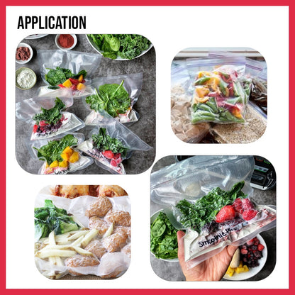 Vacuum Food Sealer Household Vacuum Seal Vacuum Packaging Machine ZX-2T FREE 10pcs VACCUM BAGS