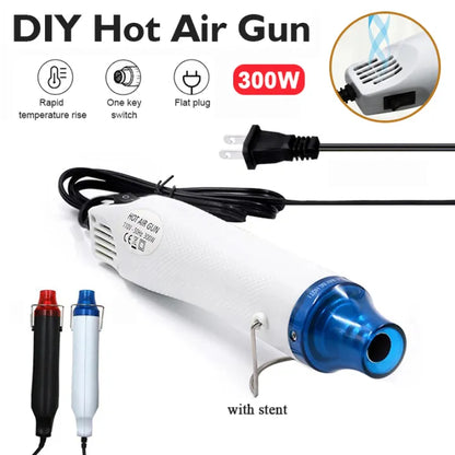 Hot Air Gun 220V 300W Mini Electric Heat Gun MF300 DlY Hand Repair Tool Portable Heat Gun Sealer