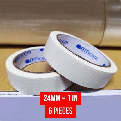 Masking Tape (1 Tube) Paper Tape 2 inch | 1 inch | 3/4 inch | 1/2 inch Adhesive Tape Painter's Tape