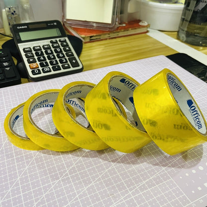 Scotch Tape 45 Meters x 1/2 inch , 3/4inch , 1inch , 1 1/2 inch , 1 3/4 inch Stationery Tape Clear