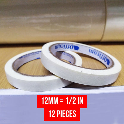 Masking Tape (1 Tube) Paper Tape 2 inch | 1 inch | 3/4 inch | 1/2 inch Adhesive Tape Painter's Tape