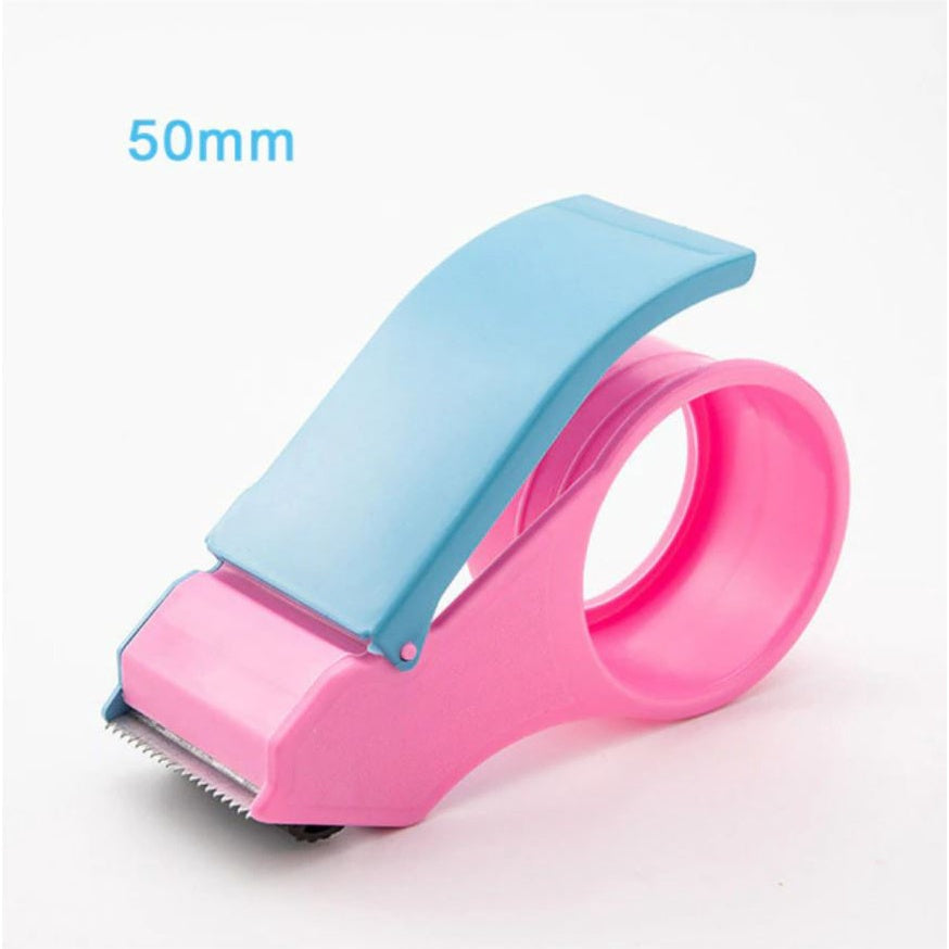 Tape Dispenser Metal/Plastic Tape Cutter Packaging Tape Dispenser Heavy Duty Sealing Tape Holder