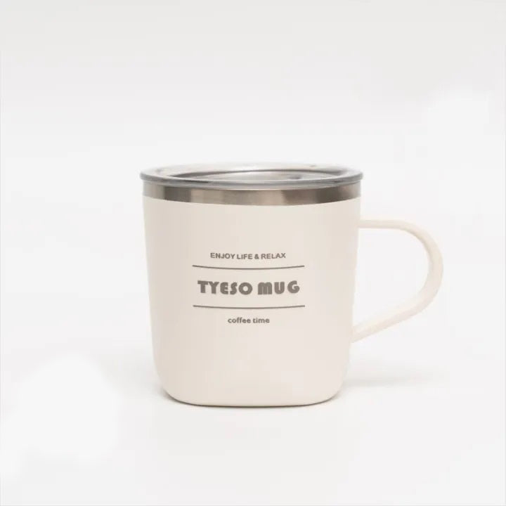 Tyeso Insulated Tumbler Coffee Mugs Vacuum With Handle Double Wall Hot and Cold Cups 260ML/300ML