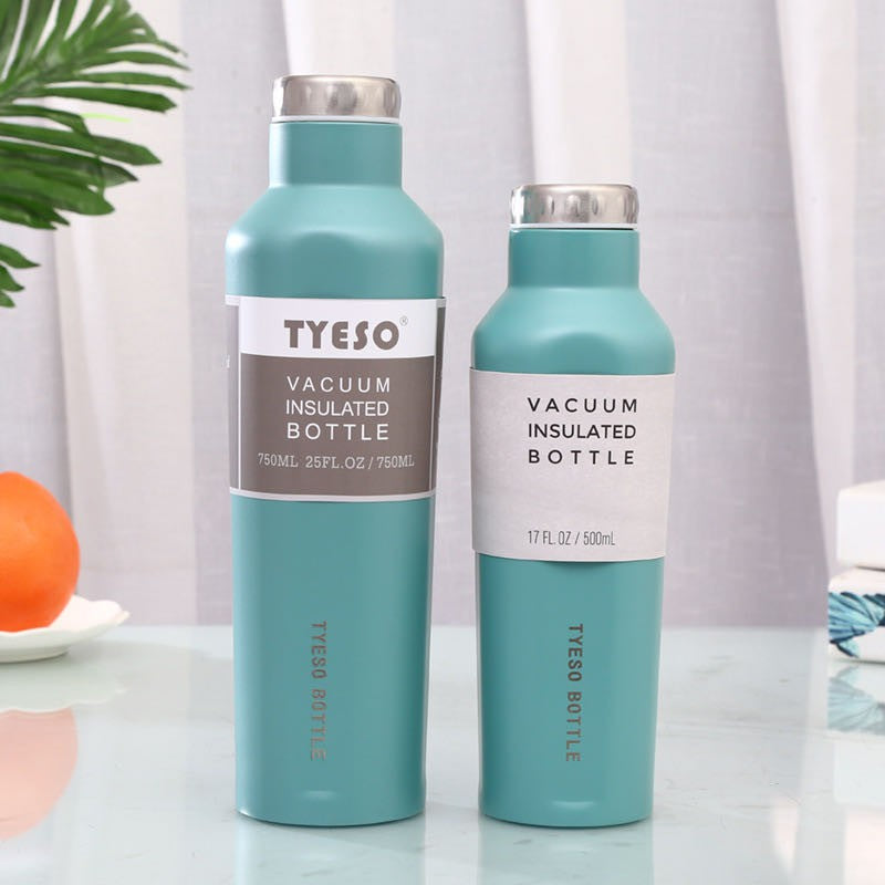 Double Wall Hot&Cold Tyeso 500ML/750ML  TS8701 Insulated Vacuum Flask Tumbler Portable Bottle