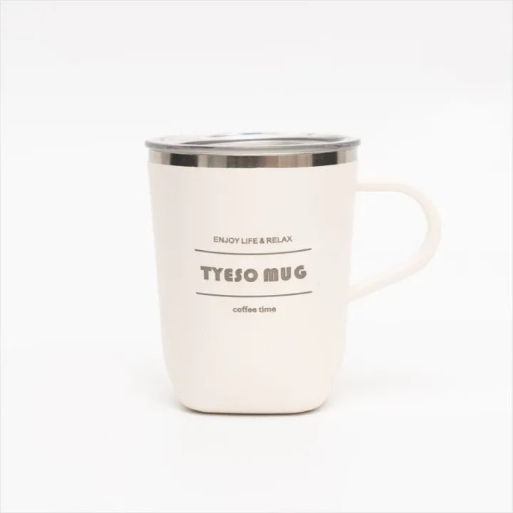 Tyeso Insulated Tumbler Coffee Mugs Vacuum With Handle Double Wall Hot and Cold Cups 260ML/300ML