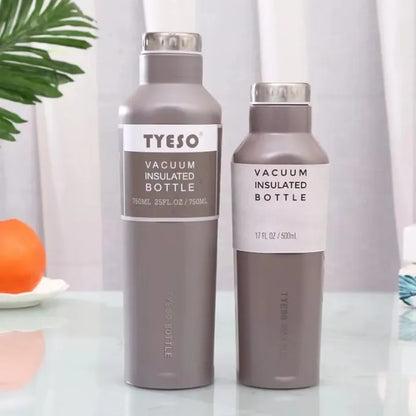 Double Wall Hot&Cold Tyeso 500ML/750ML  TS8701 Insulated Vacuum Flask Tumbler Portable Bottle