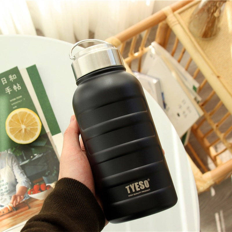 Original Tyeso Tumbler 750ML 1000ML Vacuum Insulated Thermoflask Tumbler Bottle Large Capacity