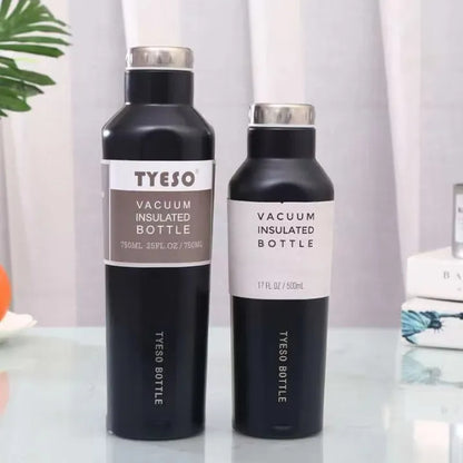 Double Wall Hot&Cold Tyeso 500ML/750ML  TS8701 Insulated Vacuum Flask Tumbler Portable Bottle