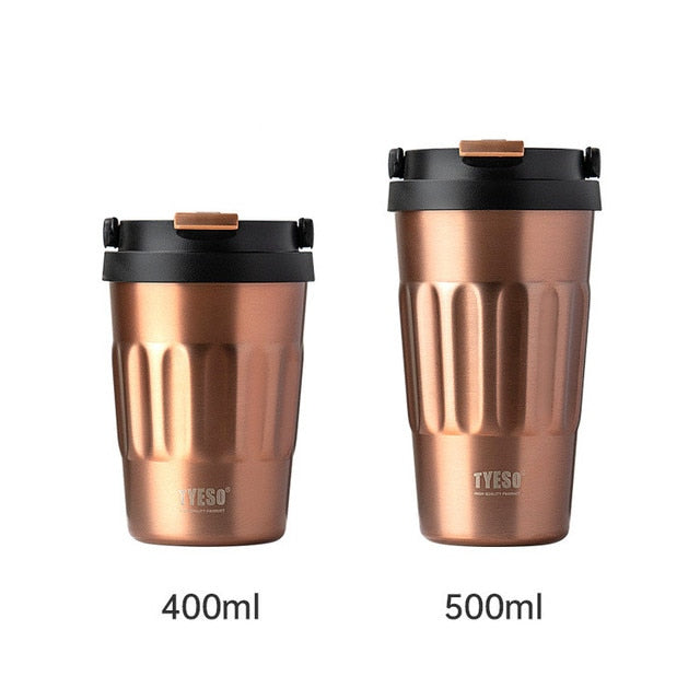 Original Tyeso Tumbler Stainless steel Coffee Mug Insulated Vacuum Cup Water Bottle 400ml 500ml