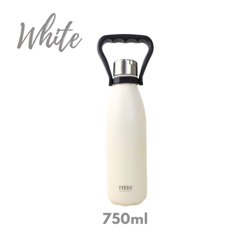 Original Tyeso Vacuum Insulated Tumbler 750ml Hot And Cold Thermoflask Stainless Steel Water Bottle