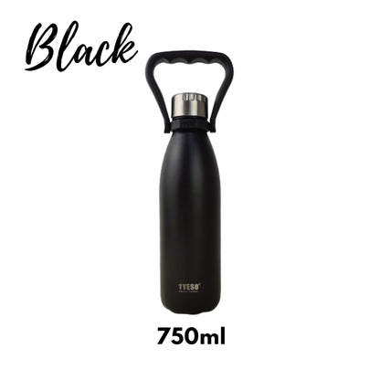 Original Tyeso Vacuum Insulated Tumbler 750ml Hot And Cold Thermoflask Stainless Steel Water Bottle