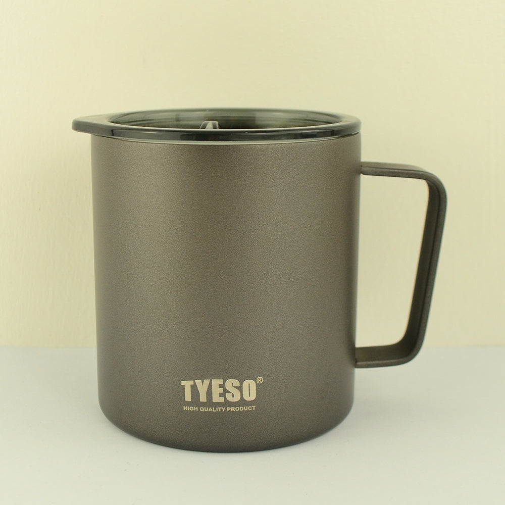 Original Tyeso Mug Vacuum Insulated Tumbler Hot And Cold Thermoflask Stainless Steel Water Bottle