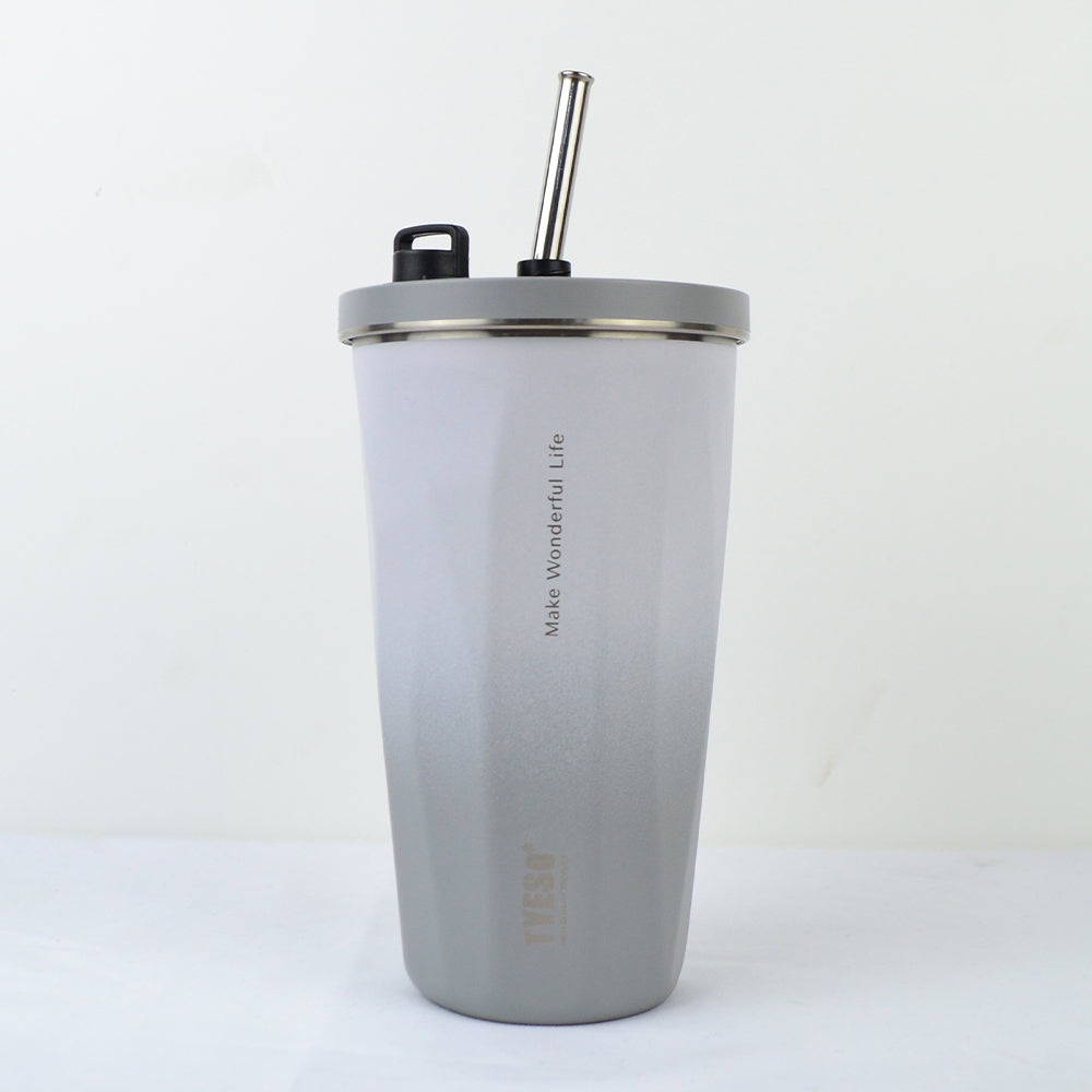 New! Tyeso Coffee Mug 600ml Stainless Steel Double Wall Insulation Leak Proof Hot and Cold Tumbler